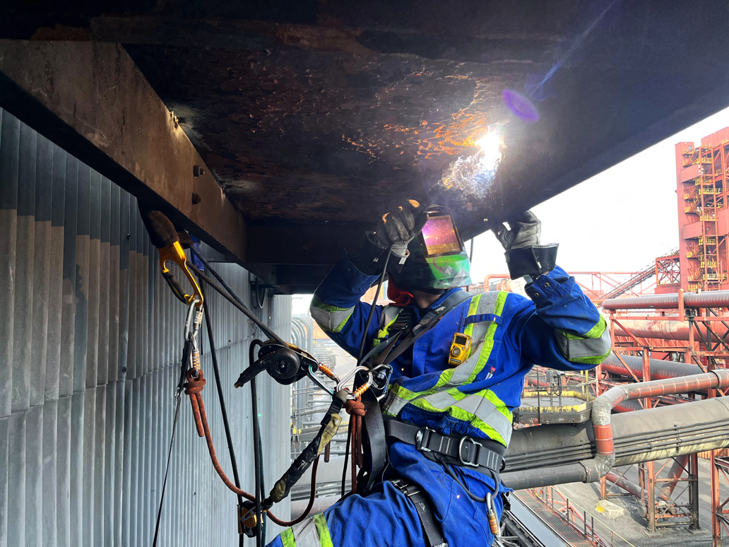 Rope Access Maintenance - Structural Repairs